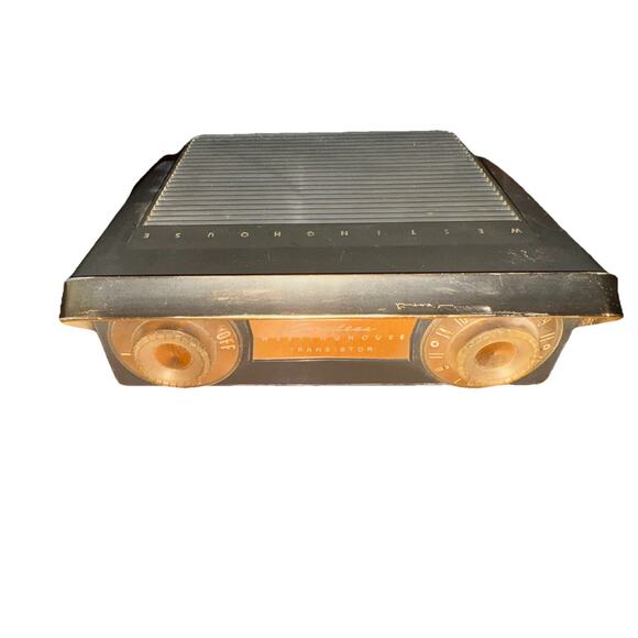 RARE Vintage Westinghouse Cordless Transistor Radio, Model H-621P6 UNTESTED 1957 - Picture 2 of 11